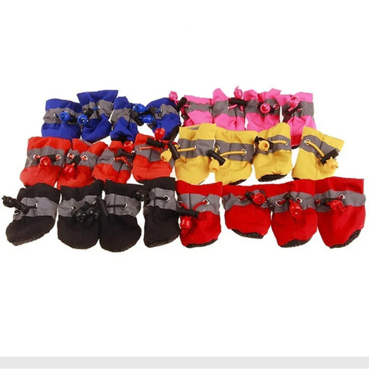 Rain Boots for Pets (Set of 4)