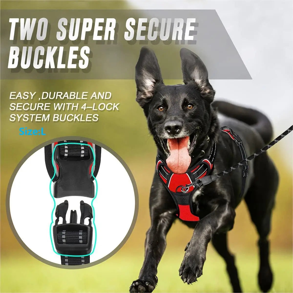 No Pull Dog Harness with Handle