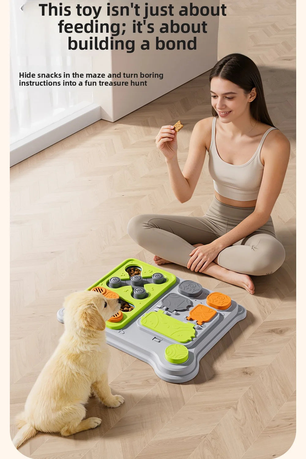 Interactive Puzzle Feeder