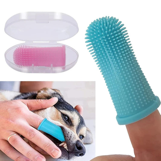 Pet Finger Toothbrush Kit