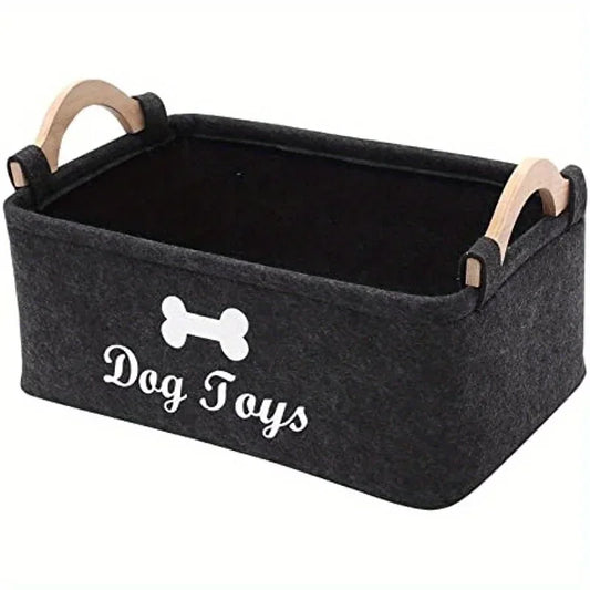 Felt Toy Storage Basket