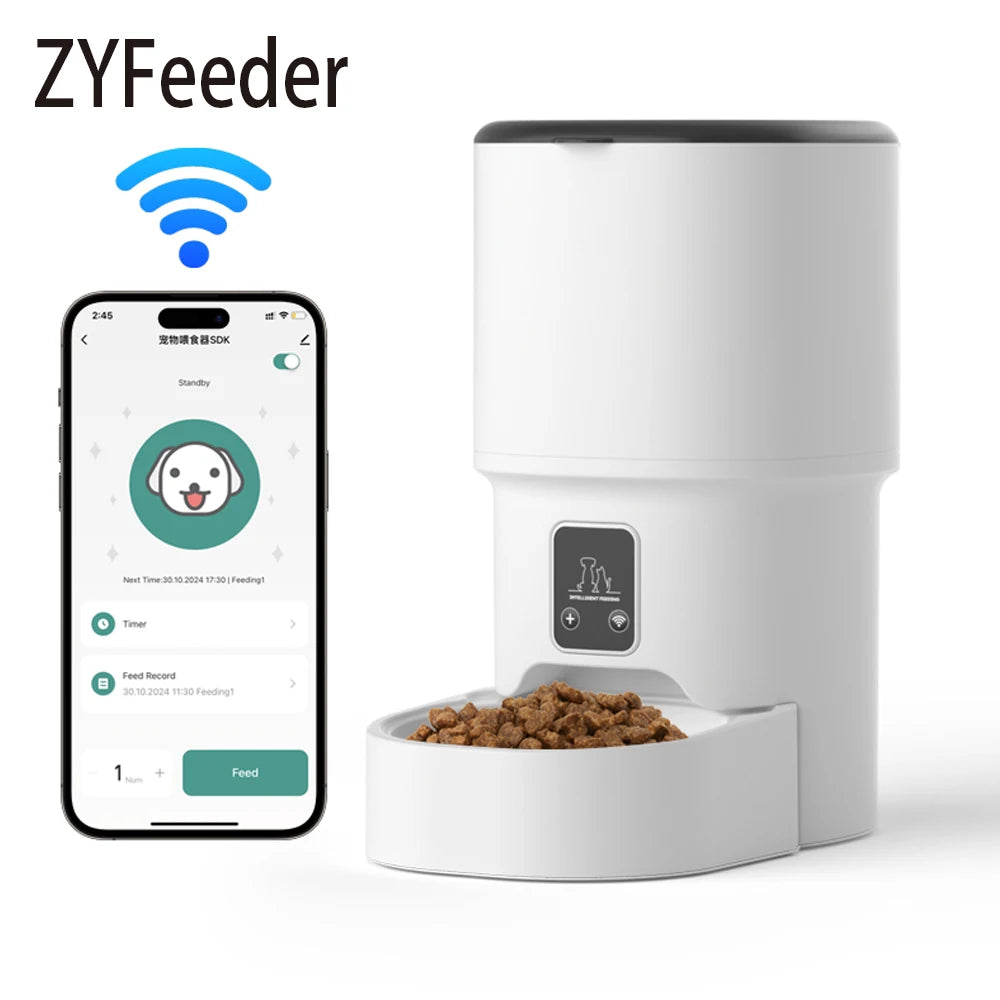 Smart WiFi Pet Feeder (4L)