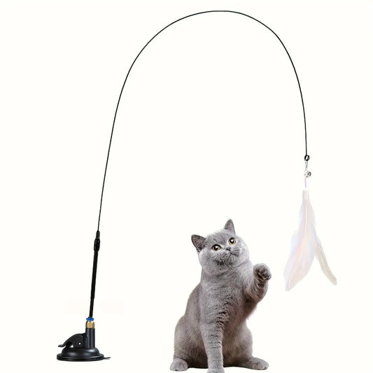 Feather Wand Toy for Cats
