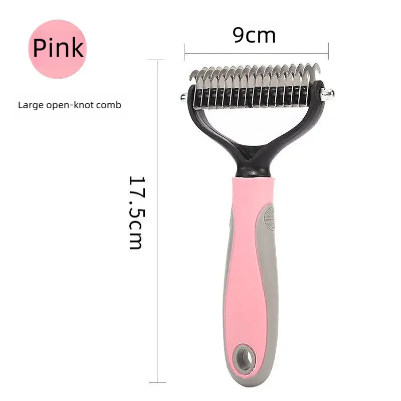 Double-Sided Deshedding Brush