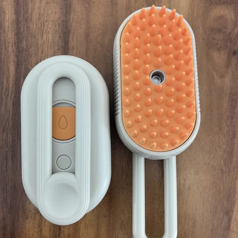3-in-1 Steam Grooming Brush