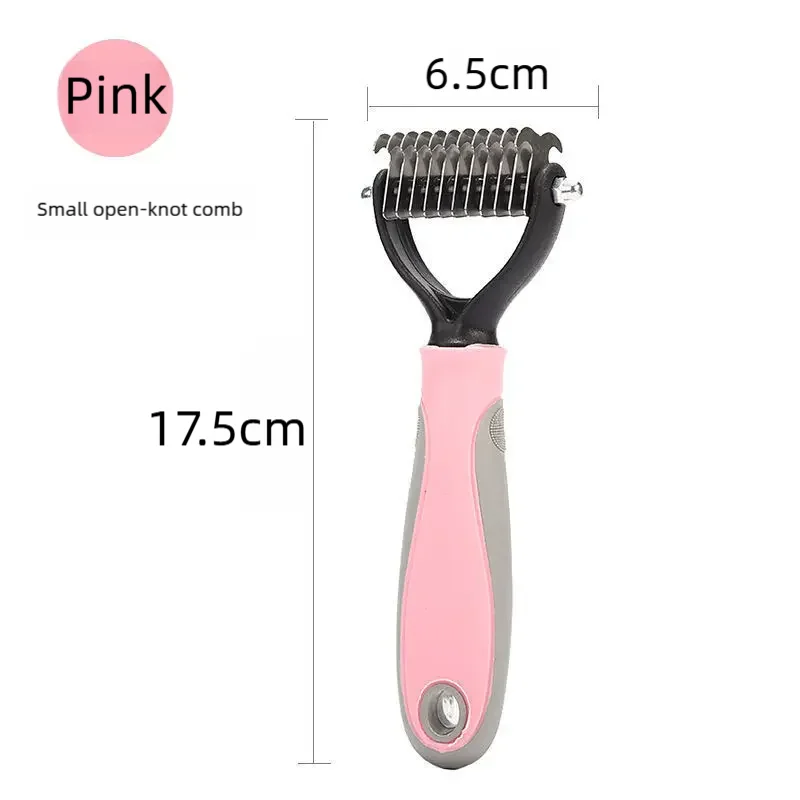 Double-Sided Deshedding Brush