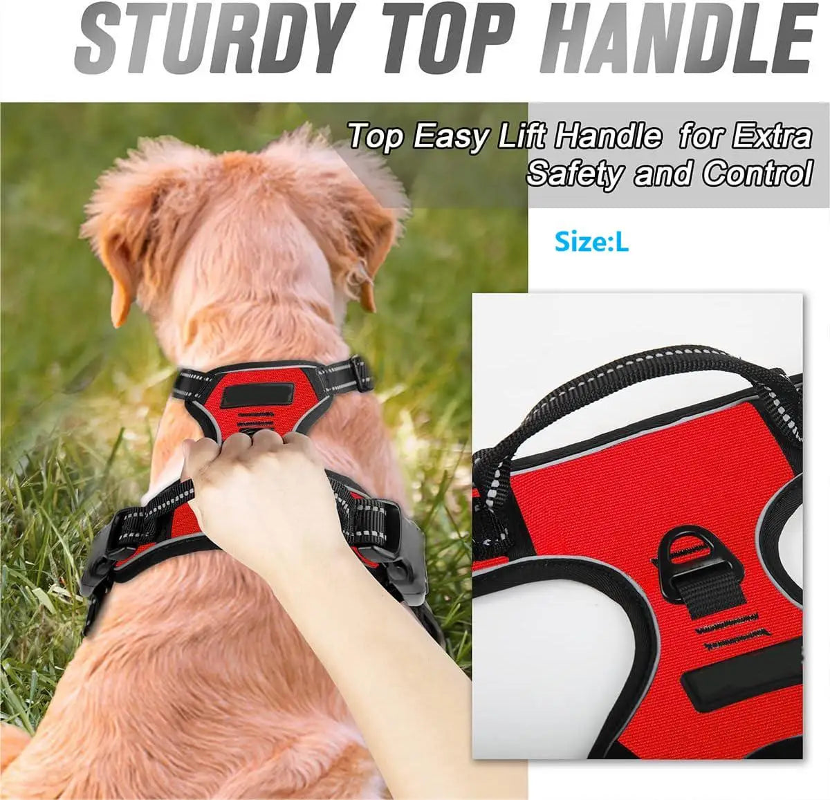 No Pull Dog Harness with Handle