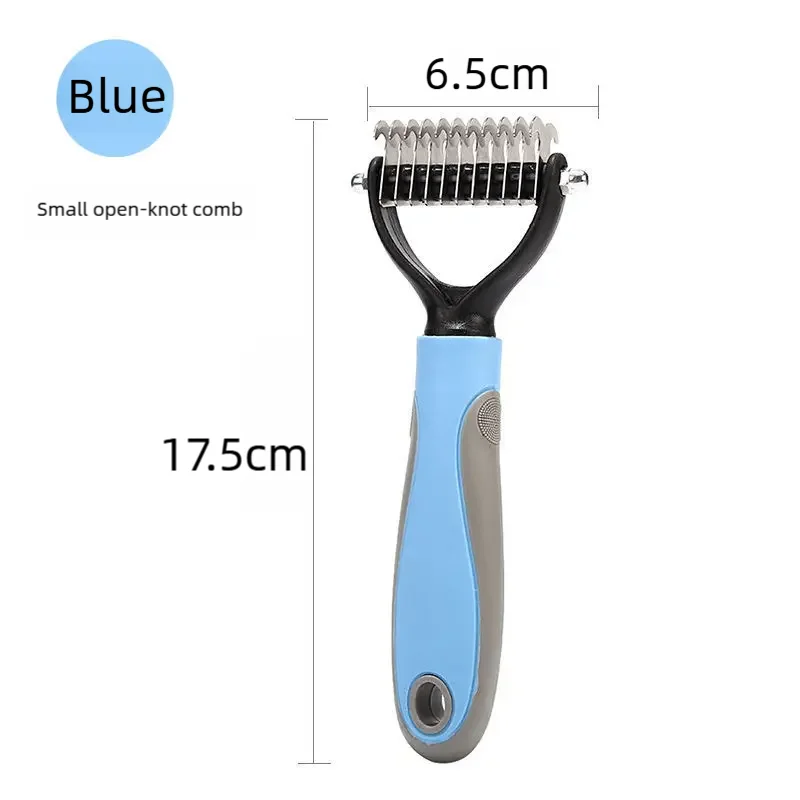 Double-Sided Deshedding Brush