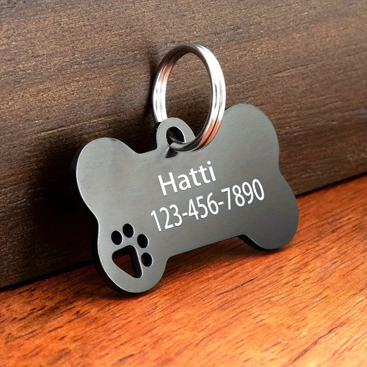 Personalized Engraved Pet ID Tag