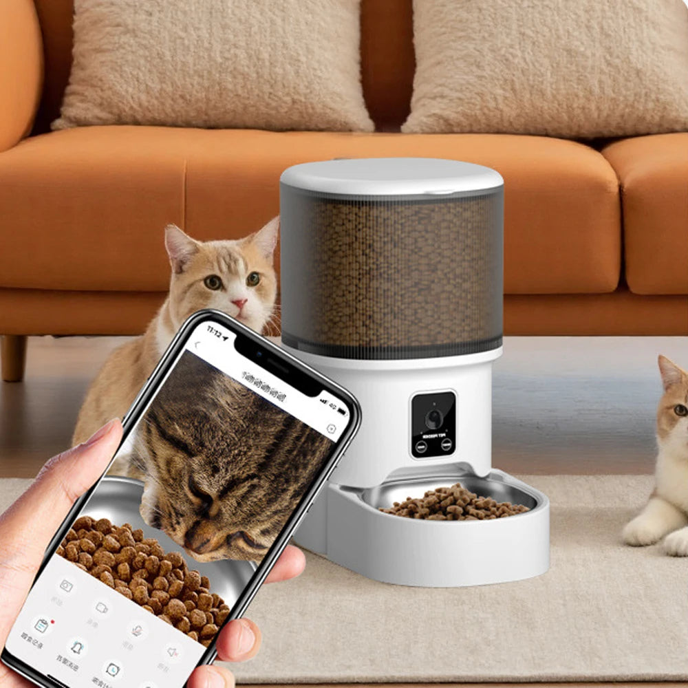 Smart WiFi Pet Feeder (4L)