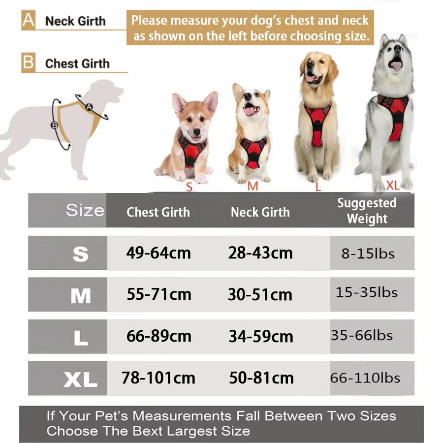 No Pull Dog Harness with Handle