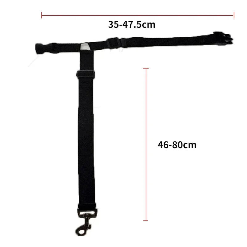 2-in-1 Pet Car Seat Belt & Leash