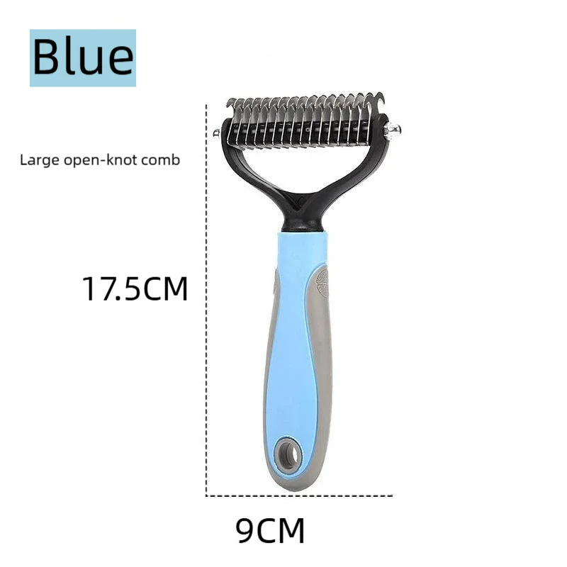 Double-Sided Deshedding Brush