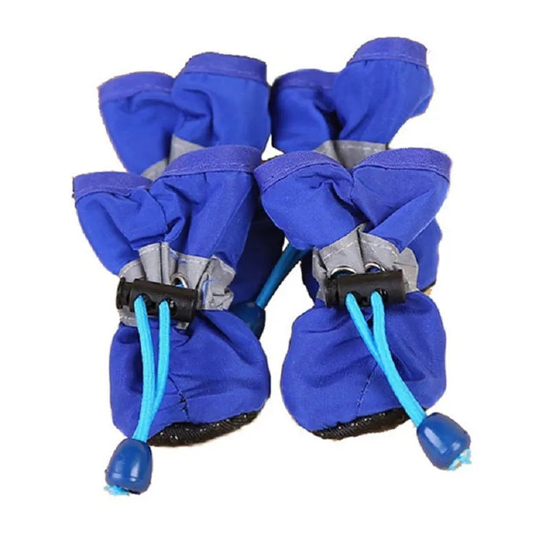 Rain Boots for Pets (Set of 4)
