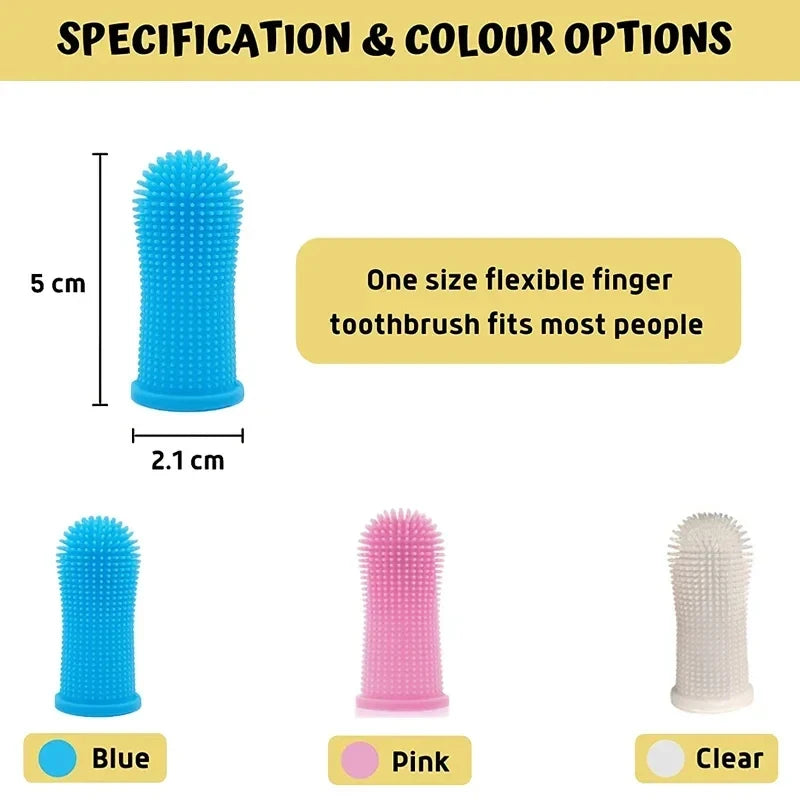 Pet Finger Toothbrush Kit
