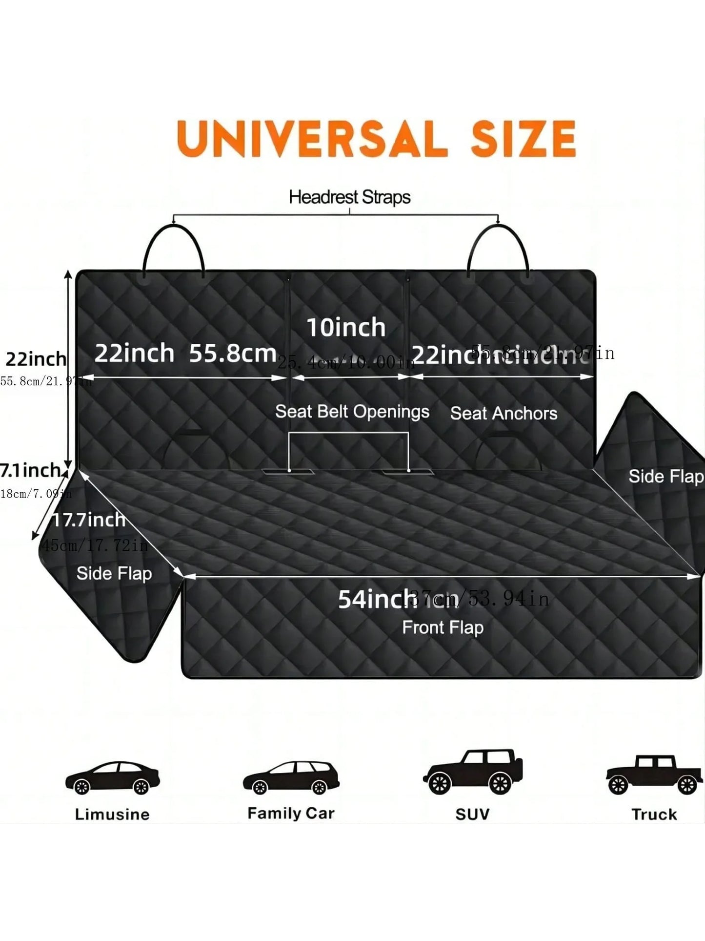 Waterproof Pet Car Seat Cover