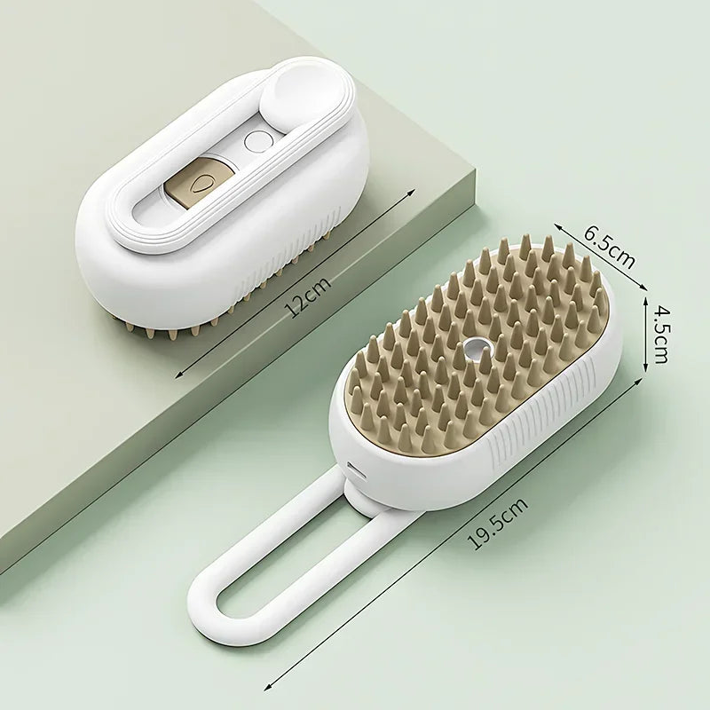 3-in-1 Steam Grooming Brush