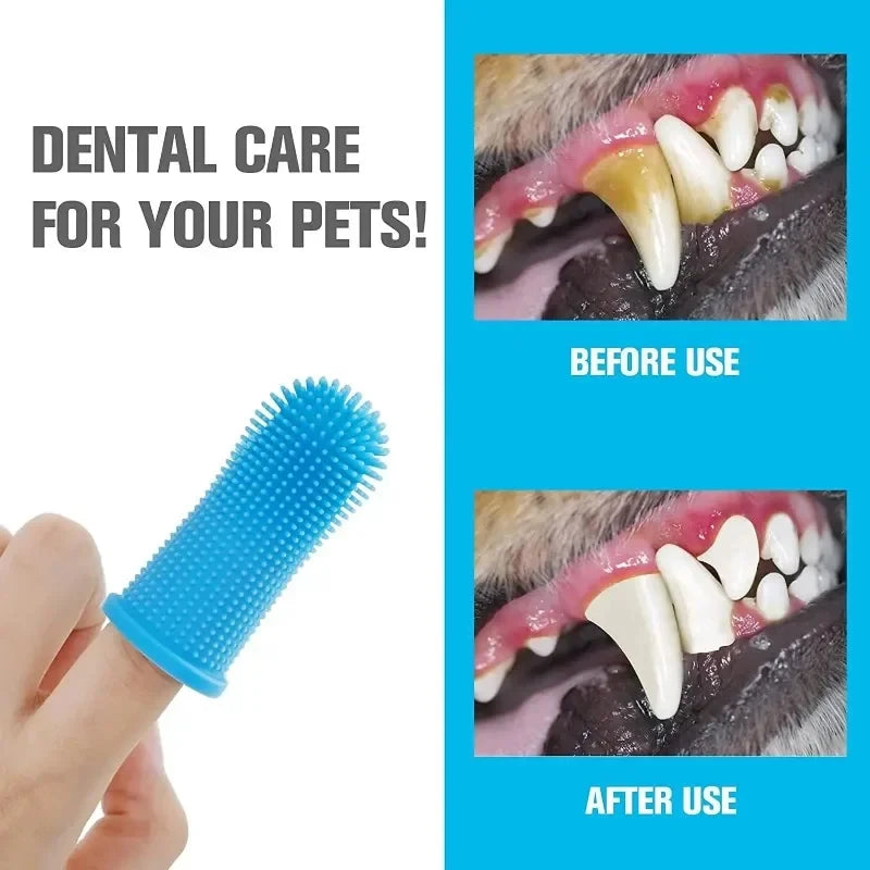 Pet Finger Toothbrush Kit