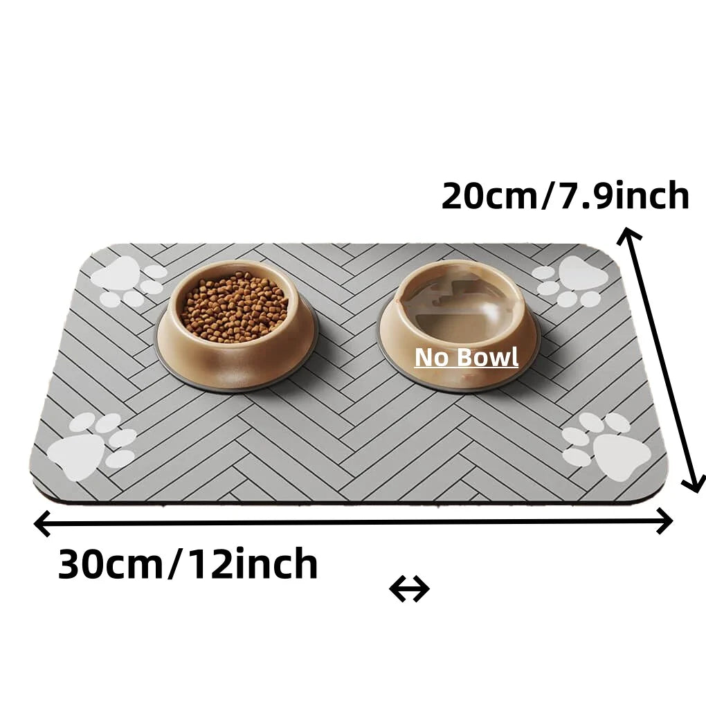 Quick-Dry Food & Water Placemat