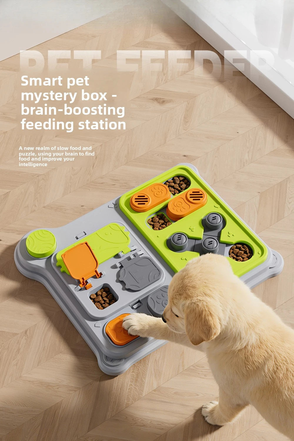 Interactive Puzzle Feeder