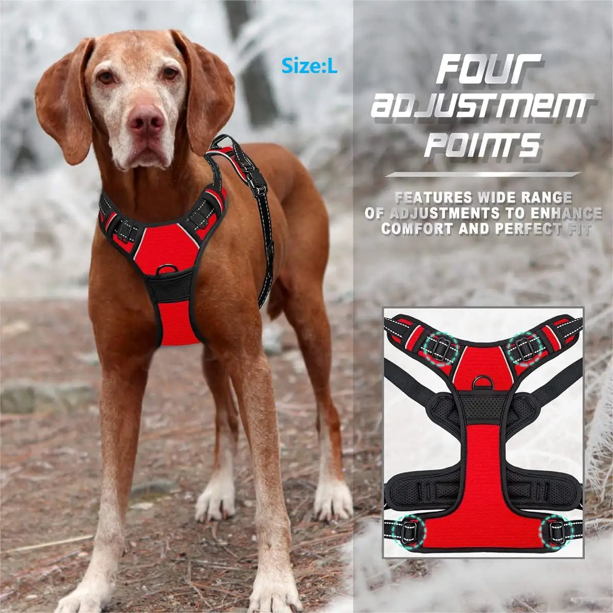 No Pull Dog Harness with Handle
